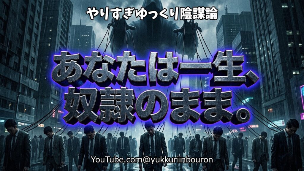 【ゆっくり解説】警告⚠️あなたが一生働き続ける本当の理由。支配層が隠蔽する「労働という名の洗脳」と奴隷システムの真実