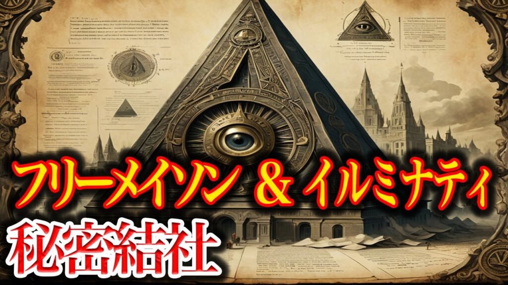 【世界】秘密結社フリーメンソンとイルミナティの謎とは？【ミステリー】
