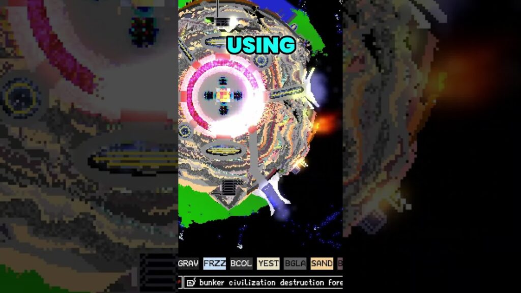 the greatest (worst) geoengineering of all time #gaming #powdertoy #spikeviper