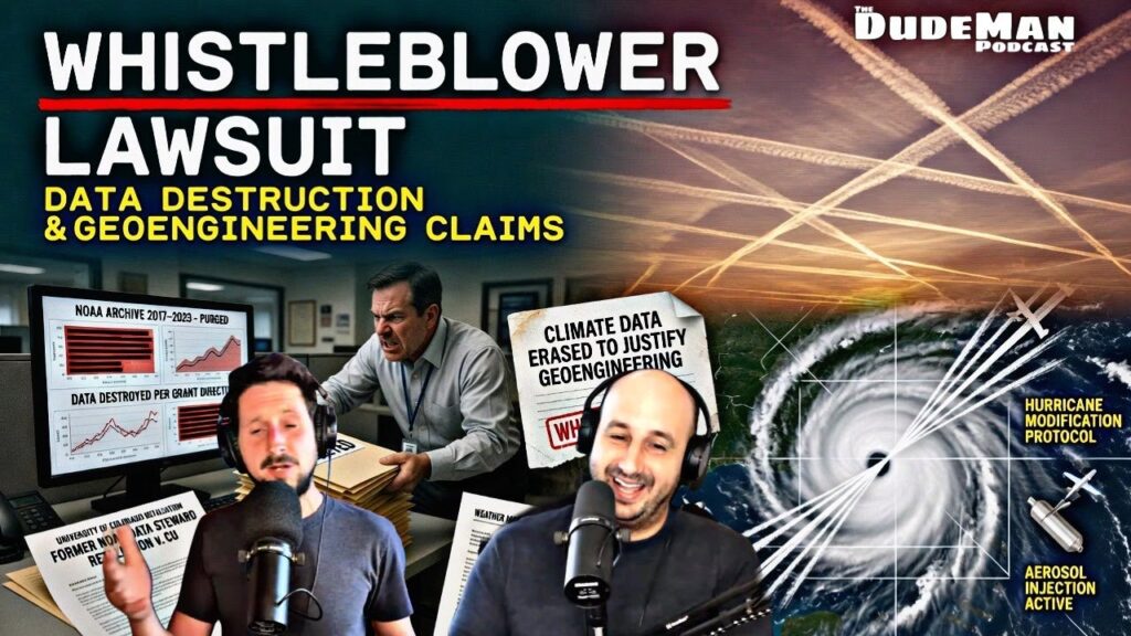 Whistleblower Lawsuit: Data Destruction & Geoengineering Claims