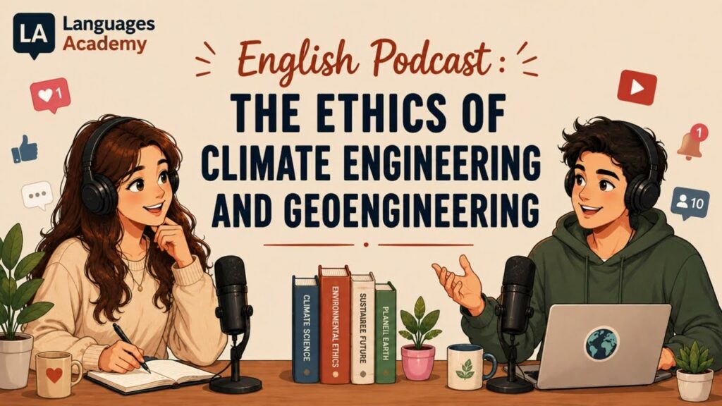 🎙️ English Podcast: The Ethics of Climate Engineering and Geoengineering
