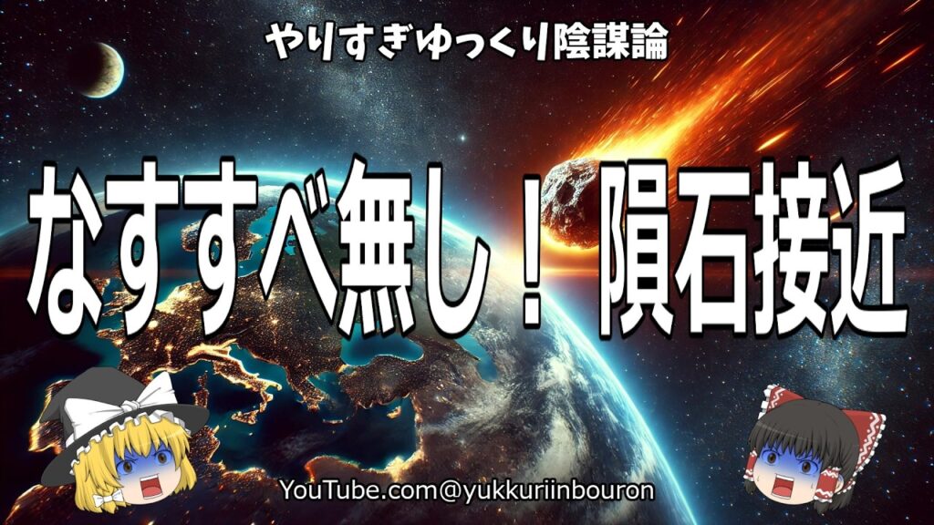 2025年隕石接近と古代予言が示す破滅の未来