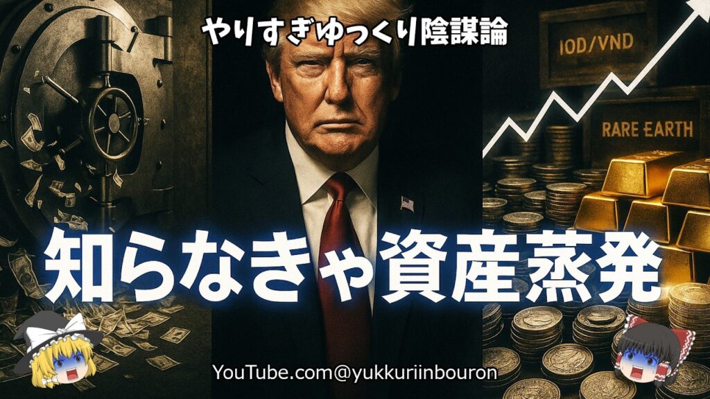 【警告】知らないと資産崩壊：世界通貨リセット最終局面！貴金属×QFSでディナール／ドン、トランプ計画の真相