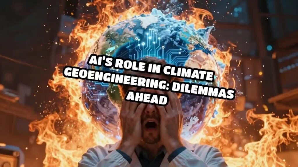 AI’s Role in Climate Geoengineering: Dilemmas Ahead
