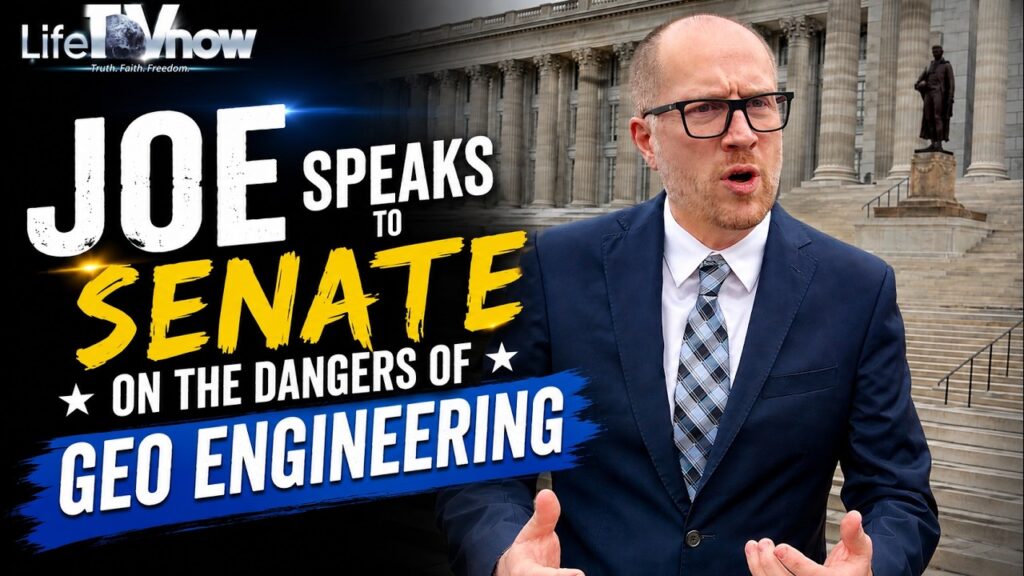 Joe Speaks to the Senate on the Dangers of Geo Engineering