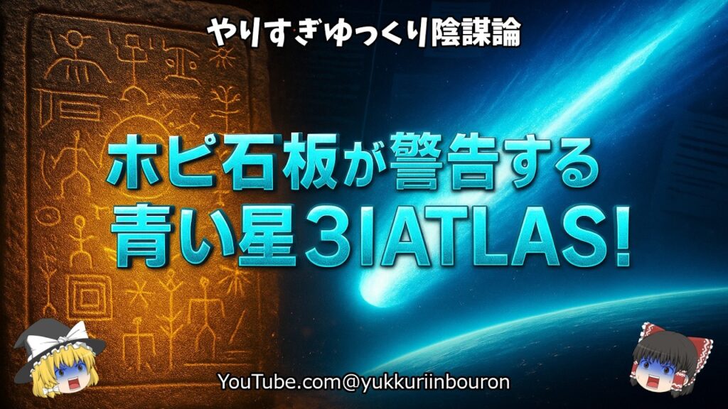 【緊急警告】ホピの石板が示す「青い星」3I／ATLASの真実…NASAが隠す人類選別のXデー！