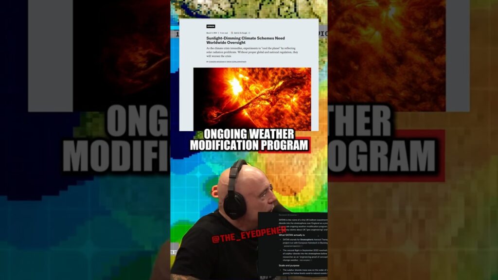 Why Did England Name a Geoengineering Project SATAN?