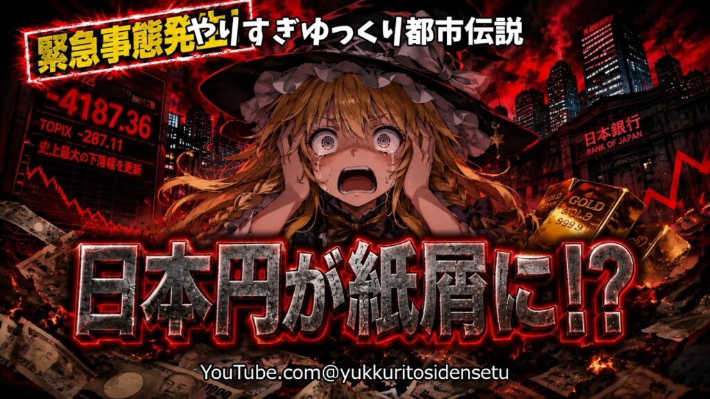 【ゆっくり解説】預金封鎖！グレートリセット😱エリートが金を買い漁る理由