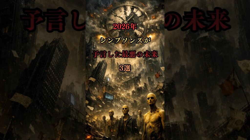 2026年シンプソンズが予言した最悪の未来3選