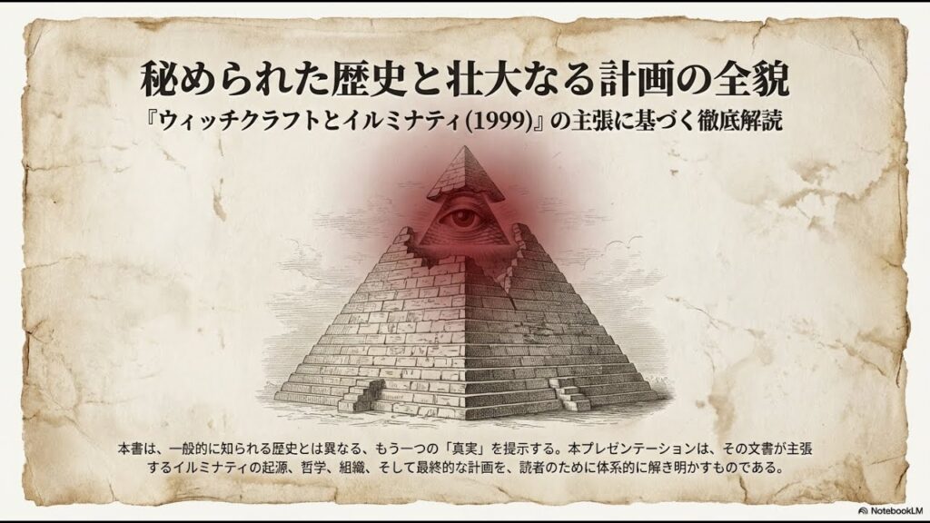 💥【魔術とイルミナティ】💥イルミナティ驚愕の真実：あなたが教えられた歴史は嘘かもしれない❓😱