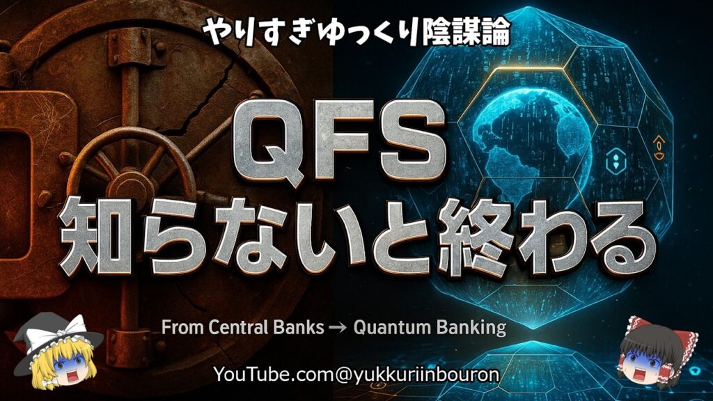【緊急警告】QFSがもう動いていた…知らない日本人だけ金融奴隷に落ちる日