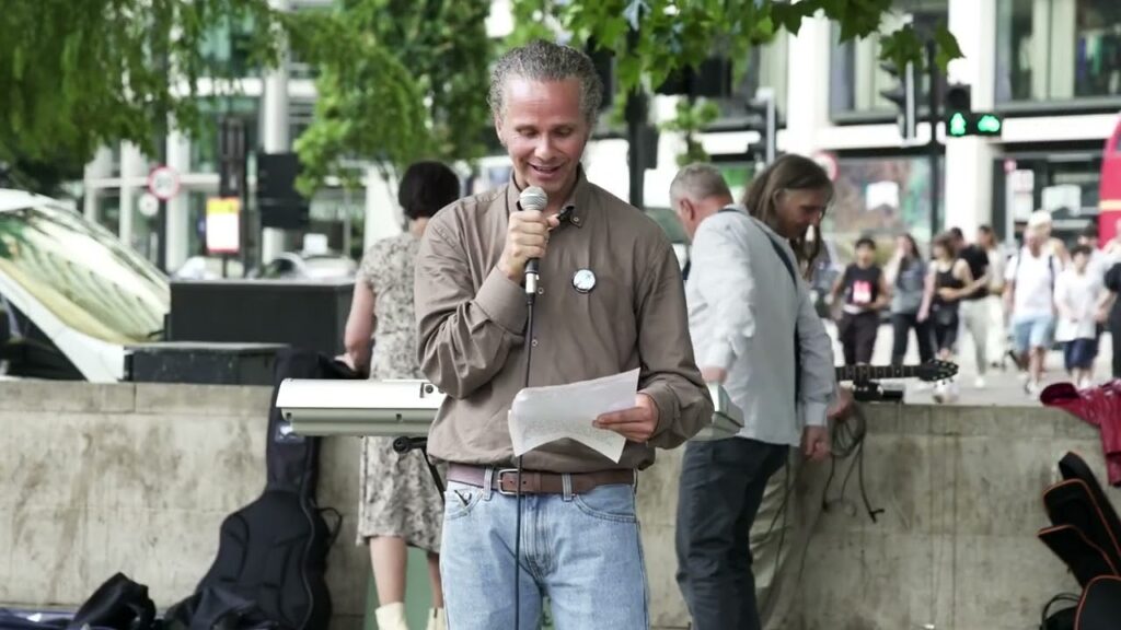 Matt Landman closing speech at the 2nd rally / picnic to Stop Geoengineering