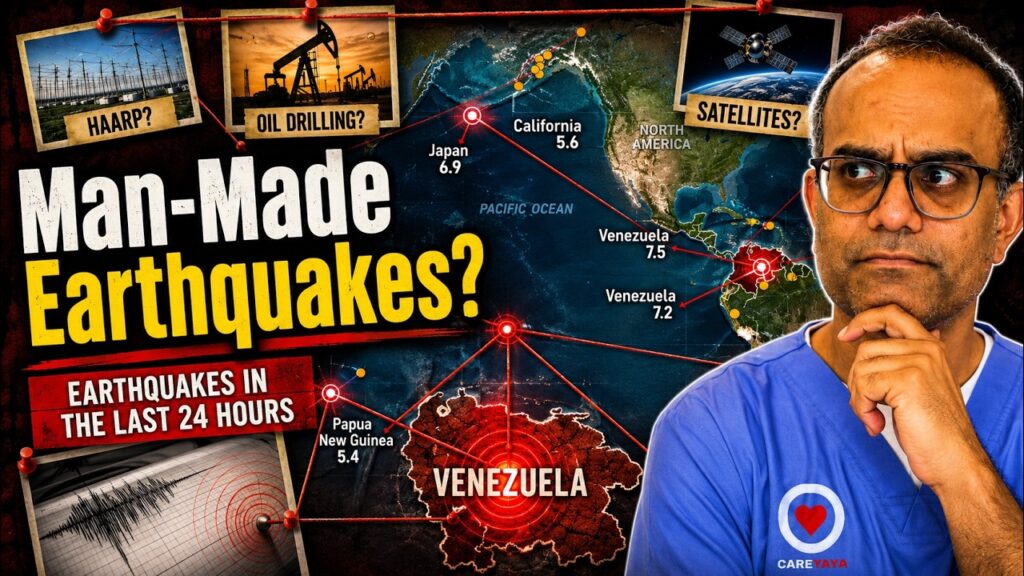 Four BIG Earthquakes in 24 Hours – The Theory Spreading Online