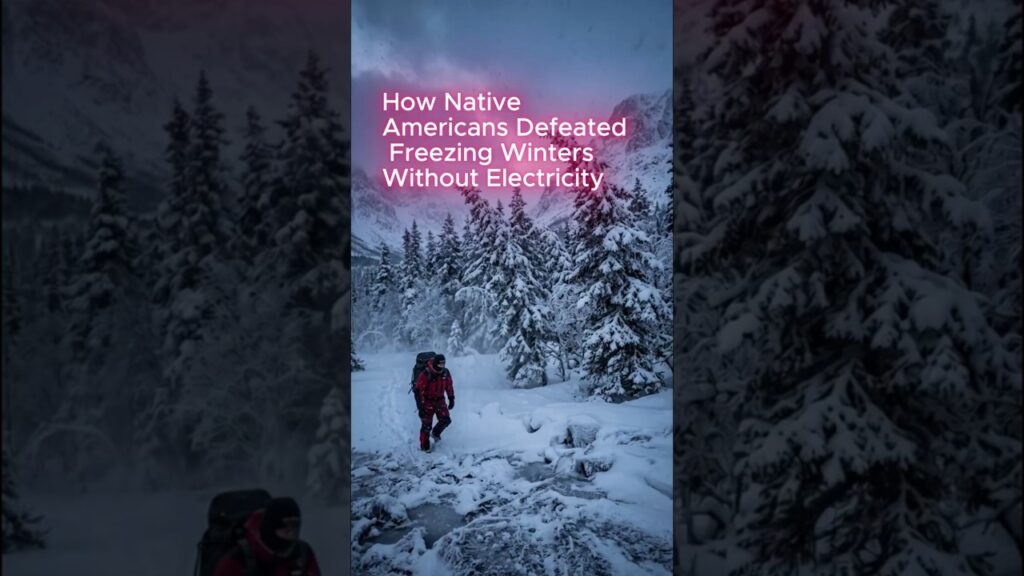 How Native Americans Defeated Freezing Winters Without Electricity