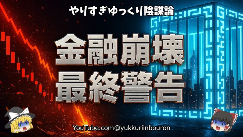 【緊急】2025年ついに崩れる！8つの罠で完成するデジタル監獄！最後の神一厘に間に合うか？