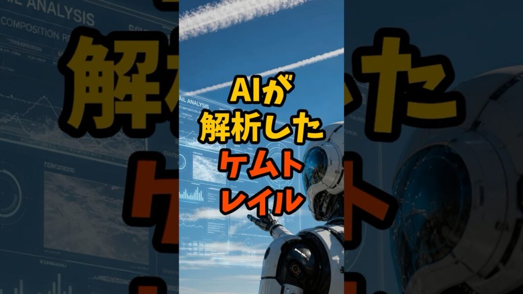 AIが解析したケムトレイル　#AI解析 #世界の都市伝説 #都市伝説 #ケムトレイル #気候変動 #陰謀論 #情報リテラシー #自己啓発 #生存戦略 #思考の力 #考察 #前向きに生きる
