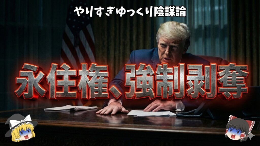 【絶望】トランプ大統領「19ヶ国」のグリーンカードを即時無効化へ！バイデン政権の全署名を破棄し、不法移民の資金源を完全遮断！