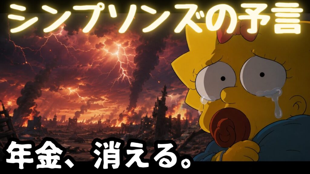 【シンプソンズの予言】【バブル崩壊前夜】半導体株が弾けたとき、日本の年金と円は消える。シンプソンズはもう予言していた