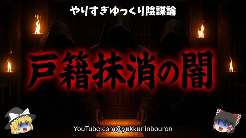 【暴露】八咫烏が操る裏天皇三位一体の闇！あなたの戸籍が消える日と地球波動支配の真実