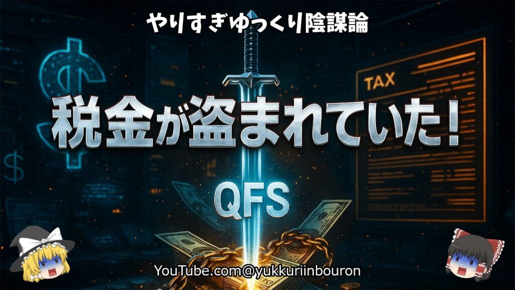 【緊急暴露】税金がディープステートに消えていた！民間税務署を使ったマネーロンダリングの闇をQFSが暴く！