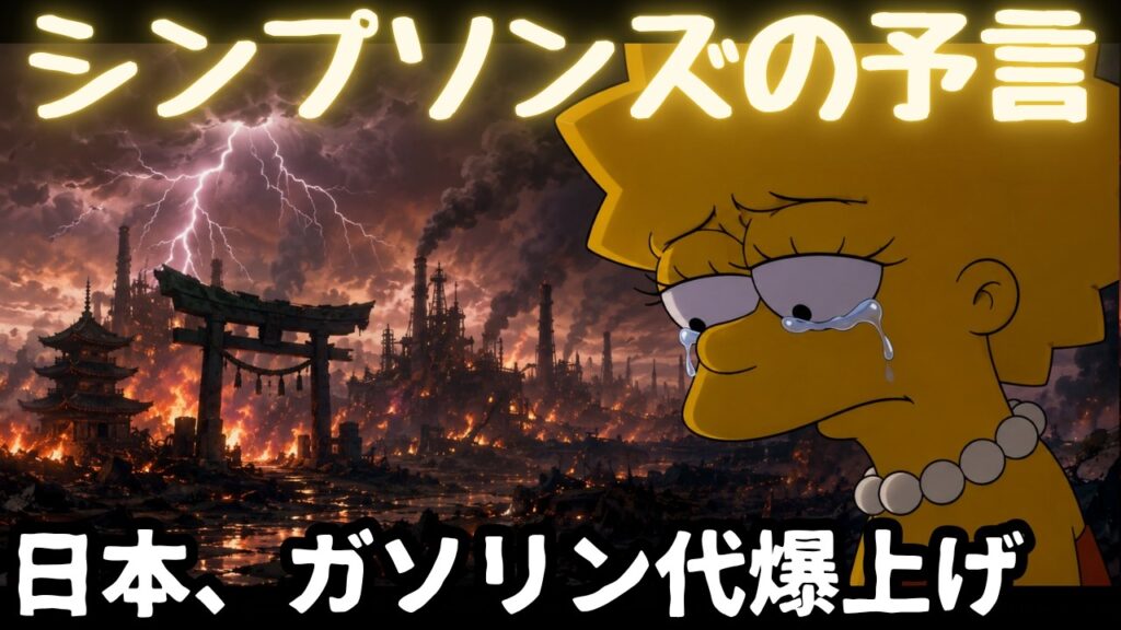 【シンプソンズ予言2026】米軍イラン攻撃で原油急騰…日本の電気代・ガソリン代がとんでもないことになる