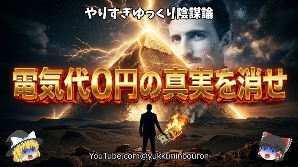【警告】教科書が教えないピラミッドの真実！光速と一致する座標の謎と、利権によって抹殺された「タダで使える電気」の仕組み【ゆっくり解説】