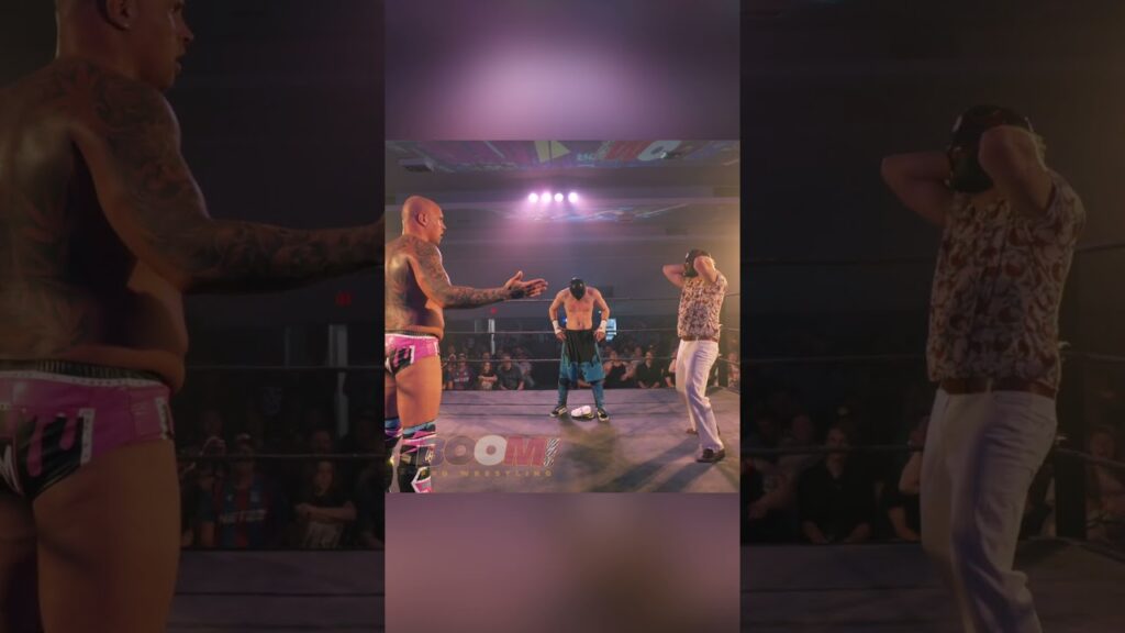 Two Infernos?! 🤯 #prowrestling #sportsentertainment #boomprowrestling