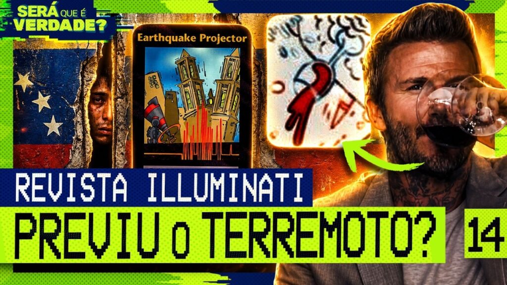 REVISTA ”ILLUMINATI” PREVIU O TERREMOTO NA VENEZUELA? – Será Que É Verdade? #014