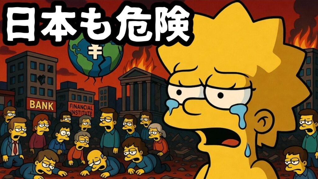 【シンプソンズの予言】【衝撃】1日1500人破産のアメリカ、次に沈むのは円か