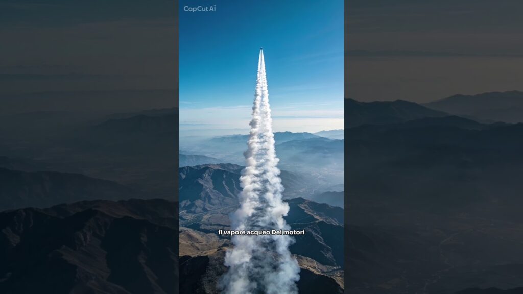 Perché gli aerei lasciano scie bianche nel cielo? La verità 😱 #facts  #realestate  #segredos #new