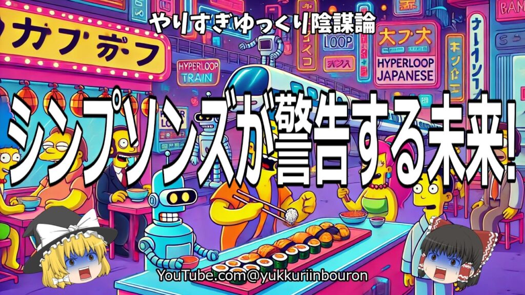 シンプソンズが予言した2025年の日本の未来！衝撃の自然災害とAI暴走シナリオ