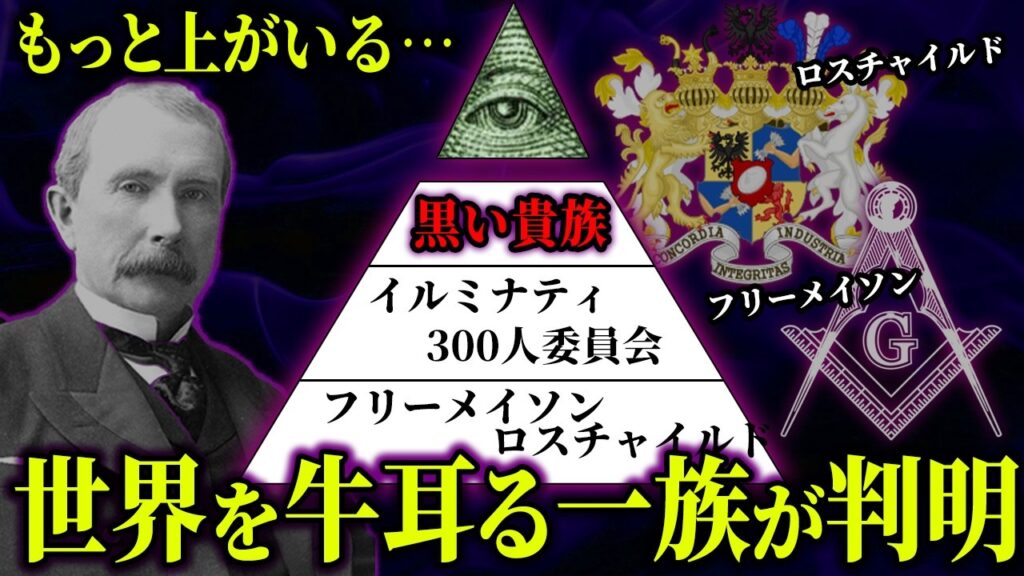 99%の人が知らない真の支配者の正体とは？中世から続く支配システムの実態【 都市伝説 】