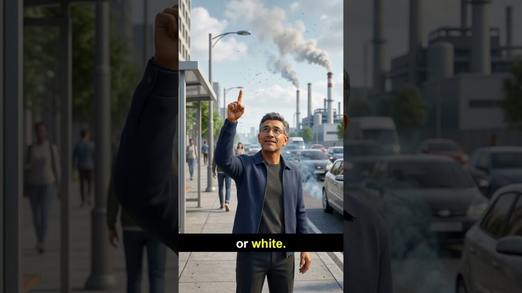 Why Cities Lost Their Deep Blue Skies?