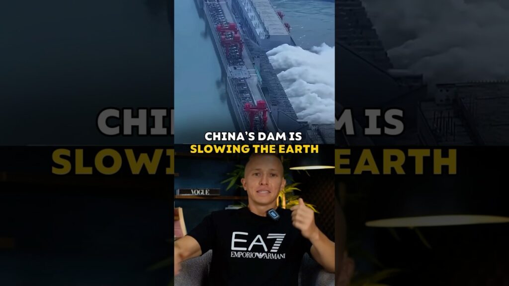 NASA Confirms: This Dam Is Slowing Down the Earth #nasa #interestingfacts