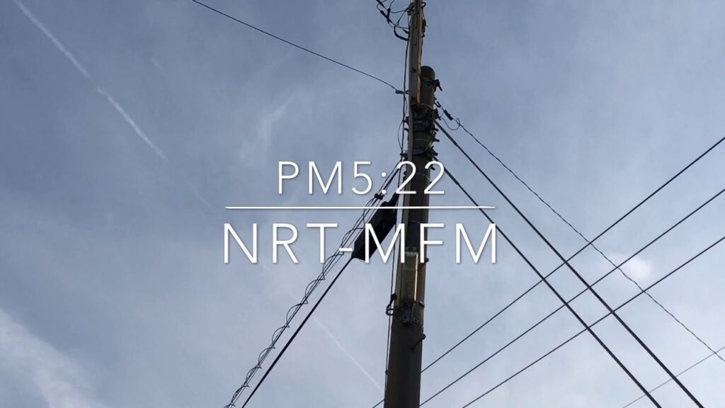 4月16日の空           ケムトレイルが拡散して、空は真っ白に。明日は雨？