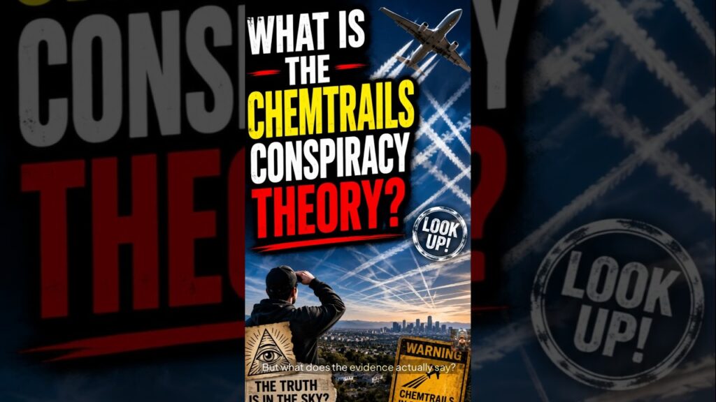 What Is the Chemtrails Conspiracy Theory? #shorts