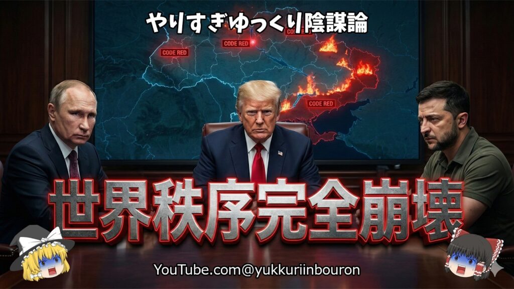 【警告】世界秩序の崩壊が決定的…トランプの「28項目」が暴露！プーチンとゼレンスキーへの最後通牒がヤバすぎる