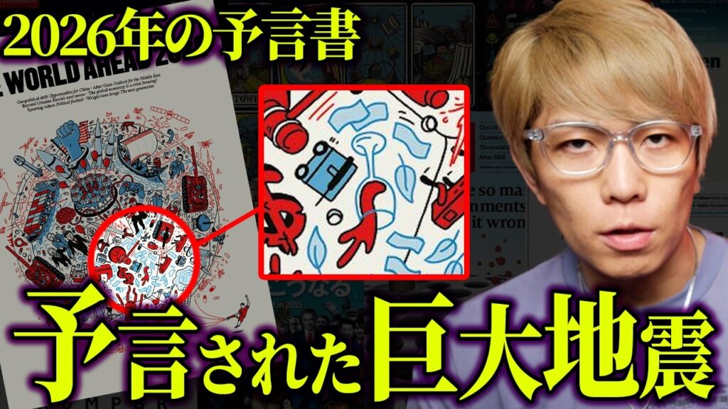 世界中で連鎖する巨大地震の真相。エコノミスト2026に記された予言とは？【 都市伝説 】