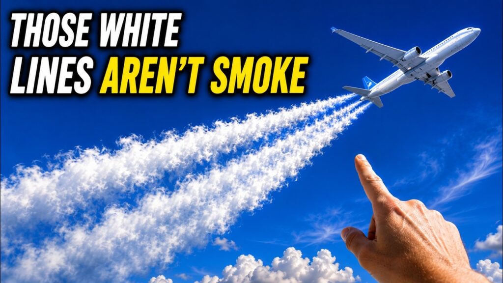 Why Do Airplanes Leave White Trails in the Sky? I History of Simple Things