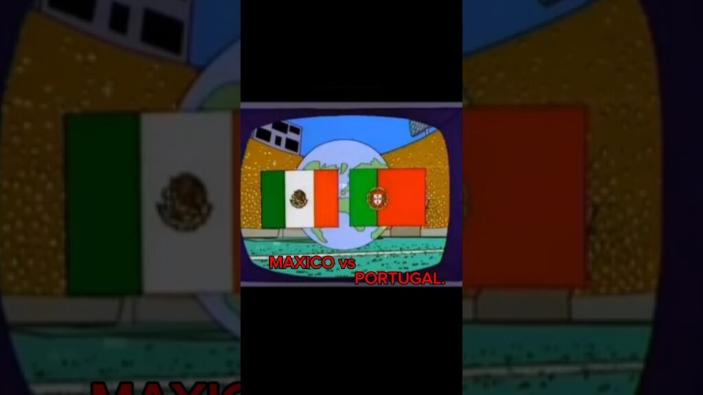 SIMPSONS PREDICTED FIFA WORLD CUP FINAL 2026☠️🔥||PORTUGAL🇵🇹 VS MEXICO🇲🇽 #football #simpsons #shorts