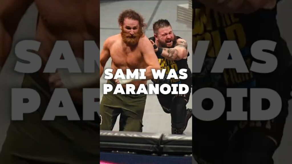Sami Zayn’s conspiracy started a war with Kevin Owens #wwe #wrestling #shorts