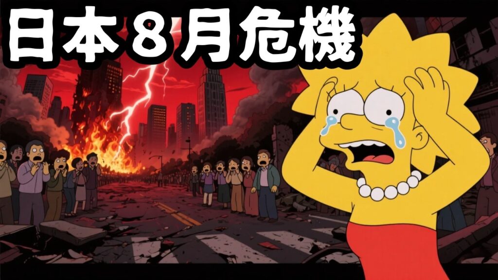 【シンプソンズの予言】【緊急警告】シンプソンズが予言した「日本の悪夢」が8月に的中する