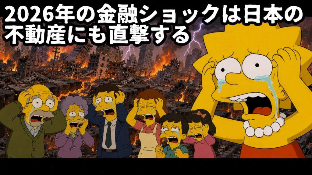【シンプソンズの予言】【予言的中】2026年の金融ショックは日本の不動産にも直撃する