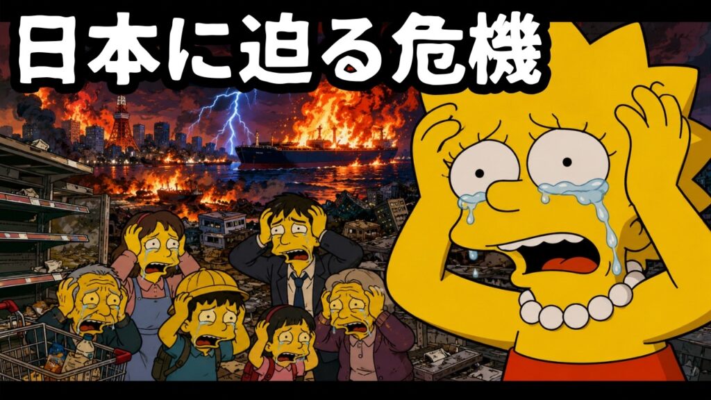 【シンプソンズの予言】【緊急】ホルムズ海峡封鎖で円安加速、日本の食卓が直撃される