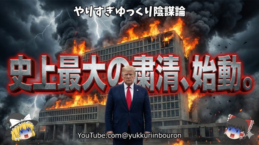 【閲覧注意】CIA壊滅…トランプ「最後の審判」がヤバすぎる。ディープステート崩壊の瞬間と裏切り者たちの末路【衝撃】