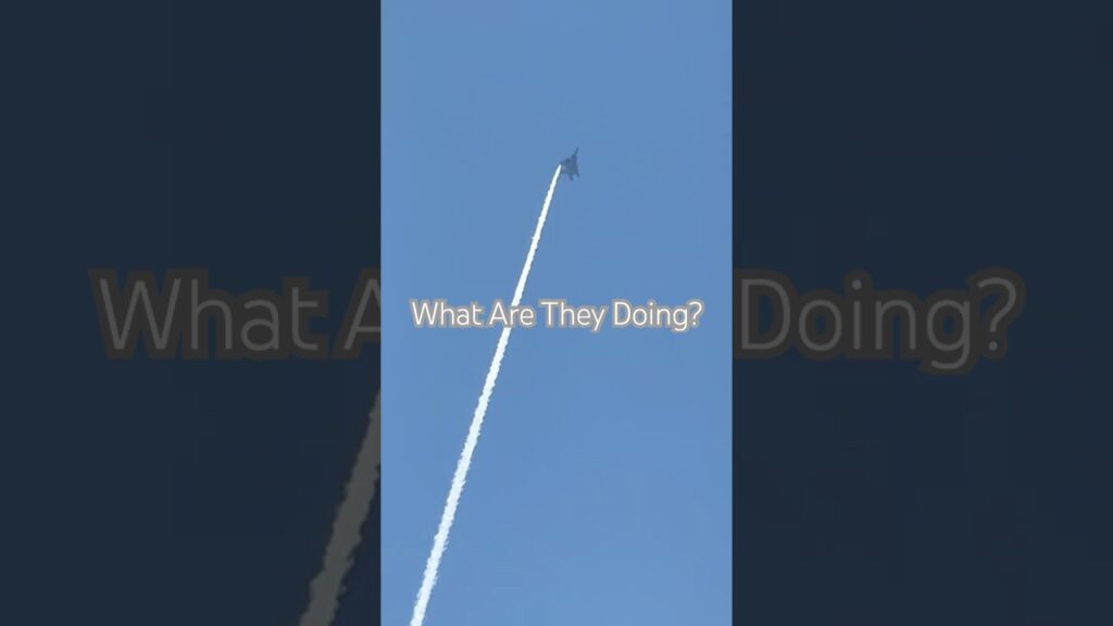Fighters Spray The Sky (Updated: 4-11-2026) #chem trails #geoengineering #jets #fighterjet #military