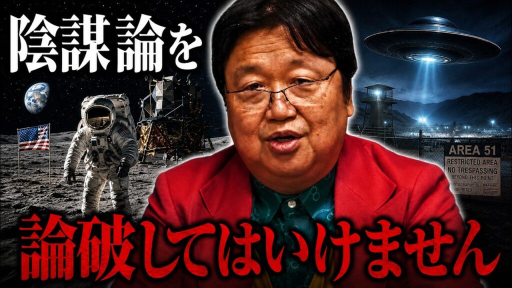 ※陰謀論の本質。頭の弱い人が知能格差を越えようとすると陰謀論にハマる..今の時代論破してはだめです..最適解は..【岡田斗司夫/切り抜き】