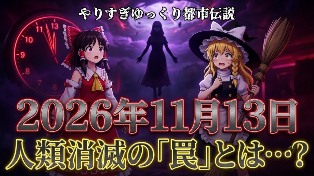 【ゆっくり解説】2026年11月13日滅亡？ババ・ヴァンガ予言の罠