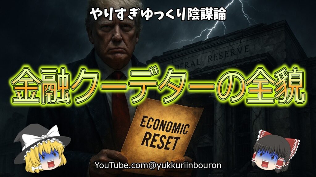 【暴露】あなたは49万5000ドルの奴隷だった！169兆ドル金融クーデターの全貌
