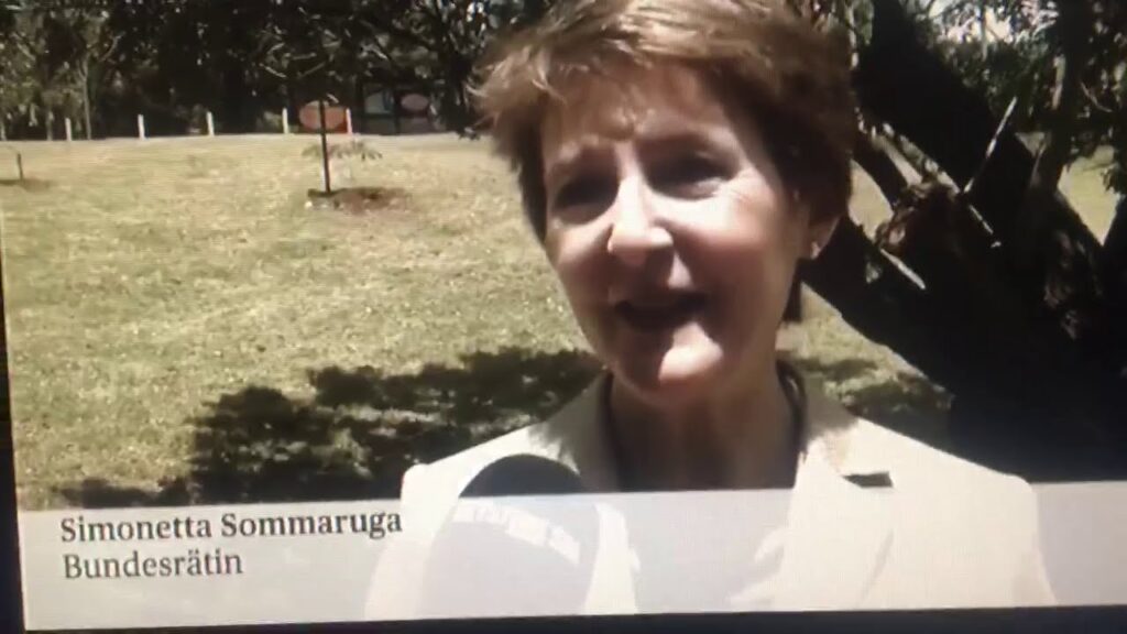 Simonetta Sommaruga über Geoengineering/Chemtrails